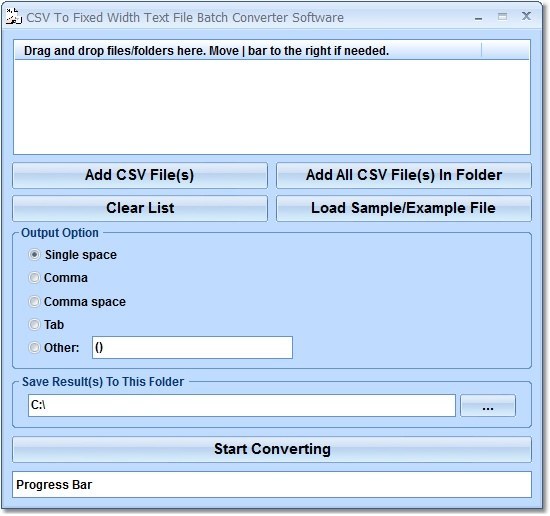 csv file converter free download